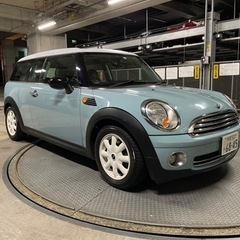 R55  MINI クラブマン　クーパー　　希少色アイスブルーに全塗装！の画像