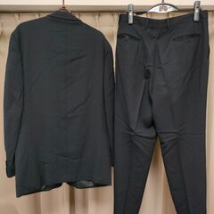ブラックスーツ上下セット 180cm / 65kg / ウエスト84cmの画像