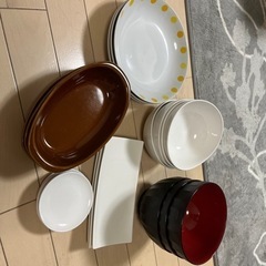 皿、グラタン皿、大皿、断捨離、