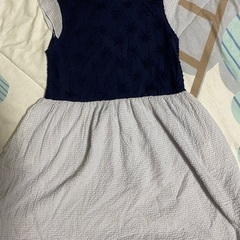 涼しいワンピース　120cmの画像