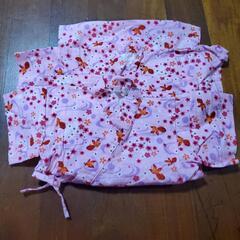 浴衣 甚平 浴衣 女の子 ピンク 100ｻｲｽﾞ 2セット👘❣️の画像