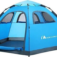 新品未使用品　Moon Lence テント 4-5人用 ワンタッ...