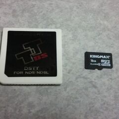 DSTT FOR NDS/NDSL microSD 16GB付き