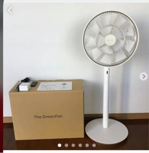 バルミューダ　グリーンファン【8月2日迄】