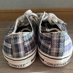 ☆商談中☆コンバーススニーカー　オールスターチェック柄の画像