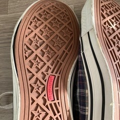 ☆商談中☆コンバーススニーカー　オールスターチェック柄の画像