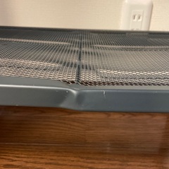 (25日までに引渡し希望)IKEA スチール棚(一番下段凹みあり)の画像