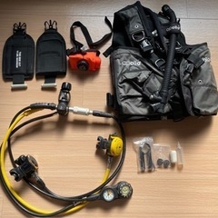 ダイビング器材　レギュレータ　バイオフィルター　BC