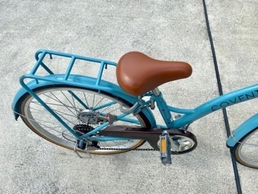 COVENTRY ジャニア 子供 自転車 24インチ 6段変速 ブルーグレー 中古 COVENTRY ジャニア 子供 自転車 24インチ 6段変速 ブルーグレー 中古