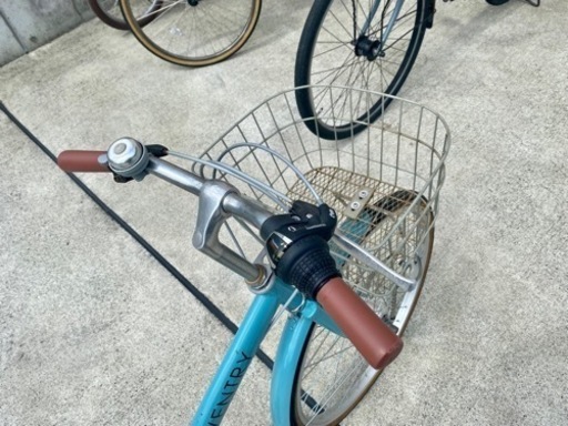 COVENTRY ジャニア 子供 自転車 24インチ 6段変速 ブルーグレー 中古