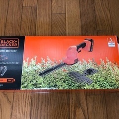 ブラックアンドデッカー 18V芝生・庭木バリカン