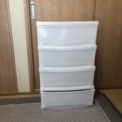 (お取引決定)4段衣装ケース(ニトリ)