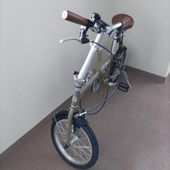 最終値下げ！新品未使用折りたたみ自転車の画像