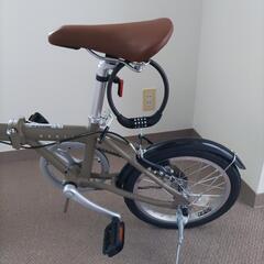 最終値下げ！新品未使用折りたたみ自転車の画像