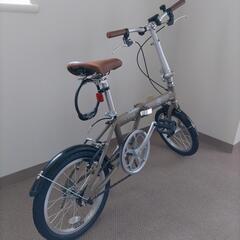 最終値下げ！新品未使用折りたたみ自転車の画像