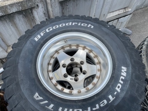 ランクル　BERGホイールタイヤ4本セット