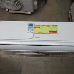 K03381　日立　 中古エアコン　主に6畳用　冷房能力2.2K...