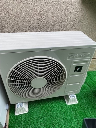 シャーププラズマクラスター付きエアコンです。