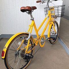 値下げしました！！☆7段変速【ミニベロ】ブリジストン☆グリーンレーベル☆マークローザ 7S☆の画像