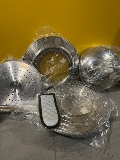 【新品】ステンレス鍋セット