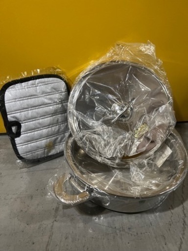 【新品】ステンレス鍋セット