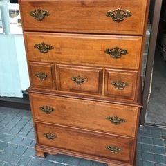※終了※アメリカorカナダ製★ 収納家具 タンス ★アンティーク調