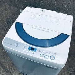 ET1691番⭐️ SHARP電気洗濯機⭐️