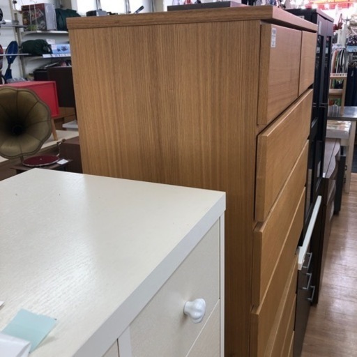 無印良品 4段チェスト ライトブラウン【トレファク上福岡】