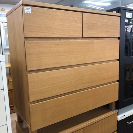 無印良品 4段チェスト ライトブラウン【トレファク上福岡】