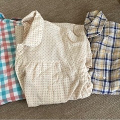 授乳口付き。半袖パジャマ3枚セット