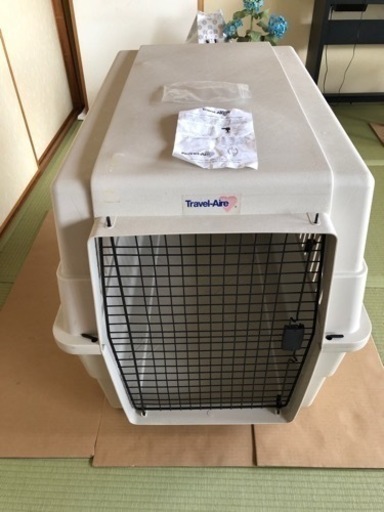 売ります　航空会社承認　大型犬輸送ケージ