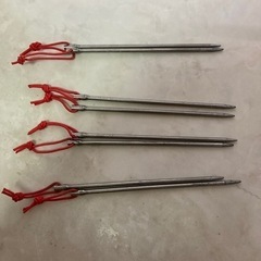 チタンペグの中古が安い！激安で譲ります・無料であげます