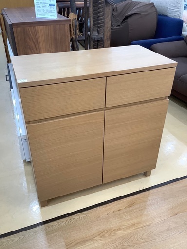 無印良品　キャビネット　ナチュラル