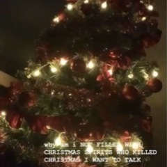 赤いクリスマスオーナメント！(ライト付かない)の画像