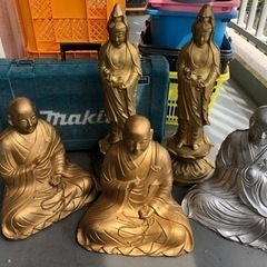 僧侶　仏像　菩薩　置物　仏教