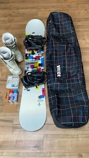 【受け渡し予定者決定】BURTON　バートン　スノーボードセット