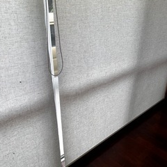 【大特化】麻入りロールスクリーン×2　カーテン　シアター