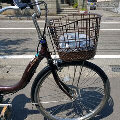 ブリヂストン２４インチ電動アシスト自転車の画像