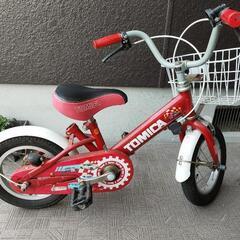 子供　自転車　12インチ　トミカ
