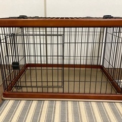 犬　ケージ(大) トイレつきの画像