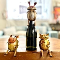 ブリキアニマル3点セット ボトルカバーにも最適の画像