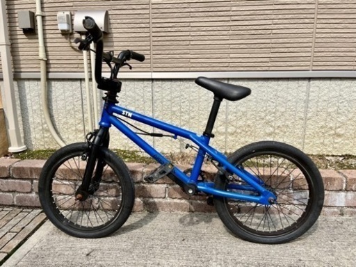 こどもBMX アーレスバイク 16インチ+肘膝パッド付き