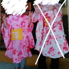 子供浴衣☆ワンピースタイプの画像