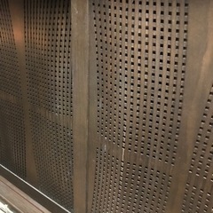 未使用　和風高級下駄箱　6尺（180cm）無垢の画像
