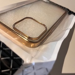 新品　iphone13 pro 携帯ケース　ラグジュアリーゴールドの画像
