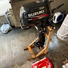 【東京世田谷区引取り限定】スズキ4スト　5馬力船外機 suzuk...