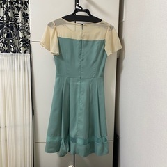 レディース ドレス ワンピース ミントグリーン Ｓサイズの画像