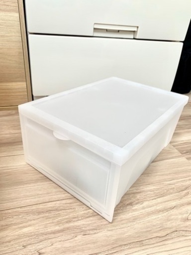 半透明　シューズボックス　12個セット　美品