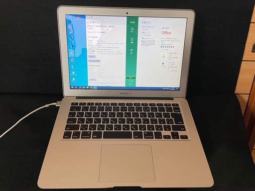 美品！最上位モデル MacBook Air 2015 i7/8GB/512GB-SSD Windows10&Office2019Pro