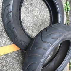 【完売】フォルツァmf08  前後タイヤ　※中古の画像